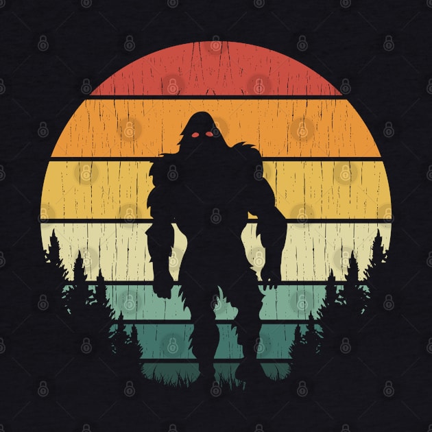 Bigfoot Retro Vintage by Tesszero